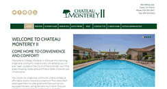 Desktop Screenshot of chateaumonterey.com