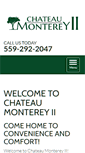 Mobile Screenshot of chateaumonterey.com